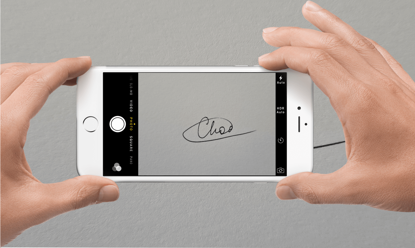 Picture with your phone