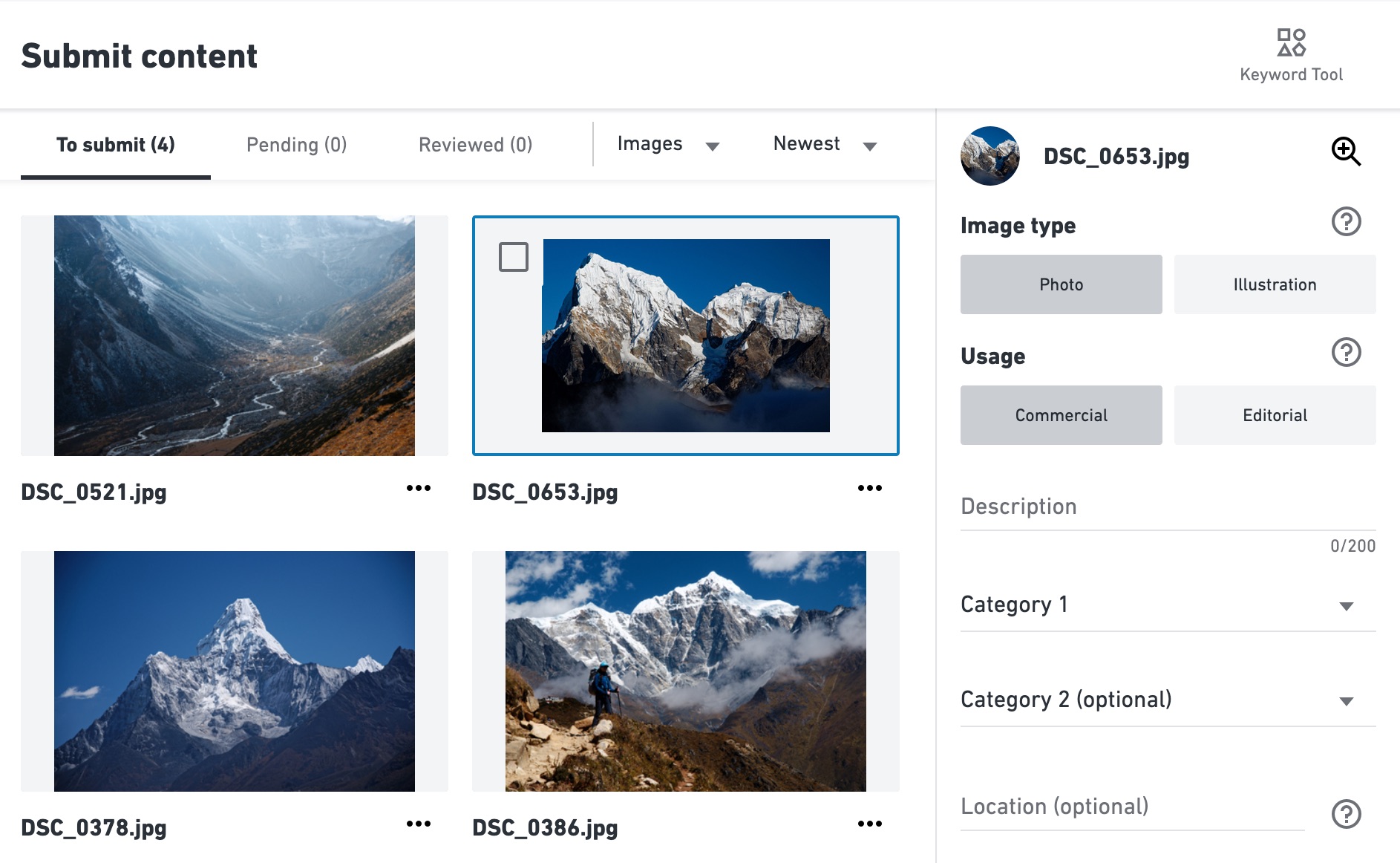 Uploaded files to FTP