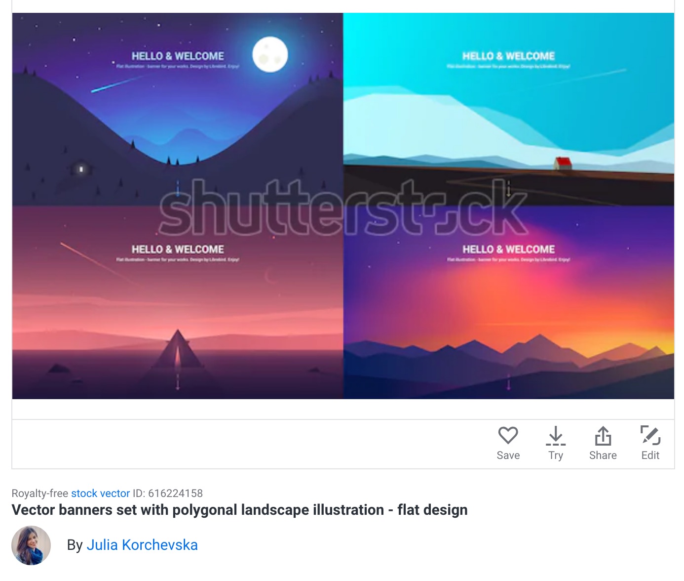 Portfolio of Julia Korchevska