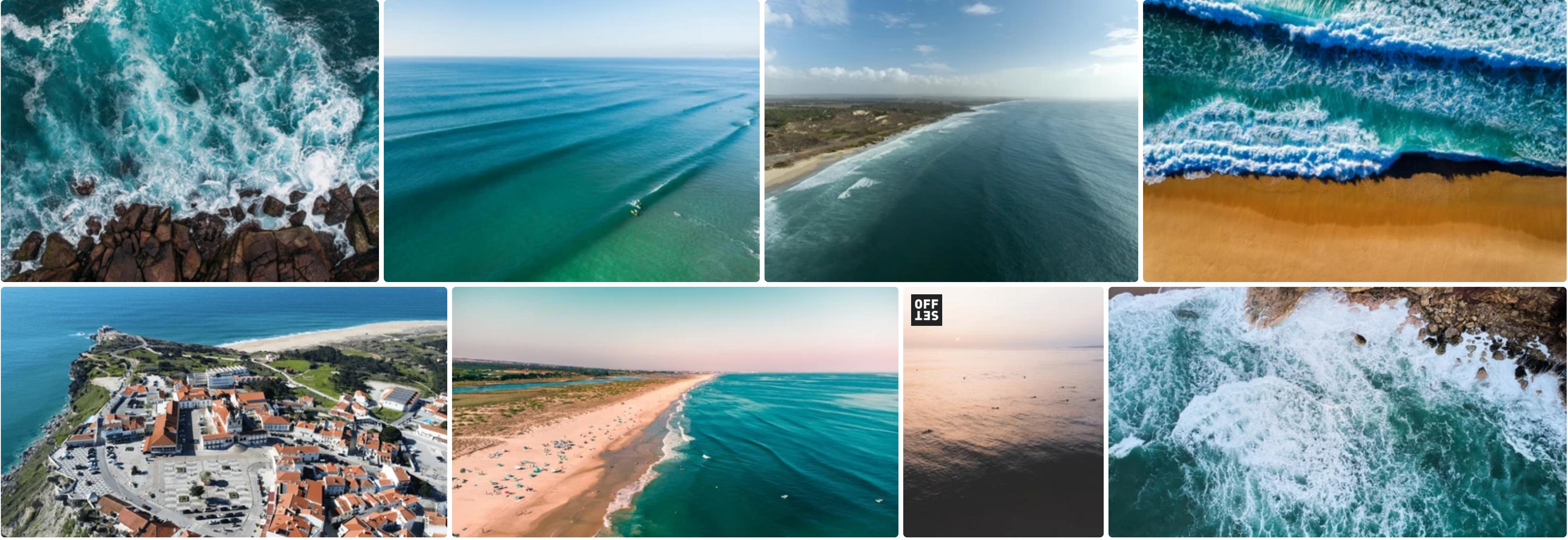 Drone footage in Portugal