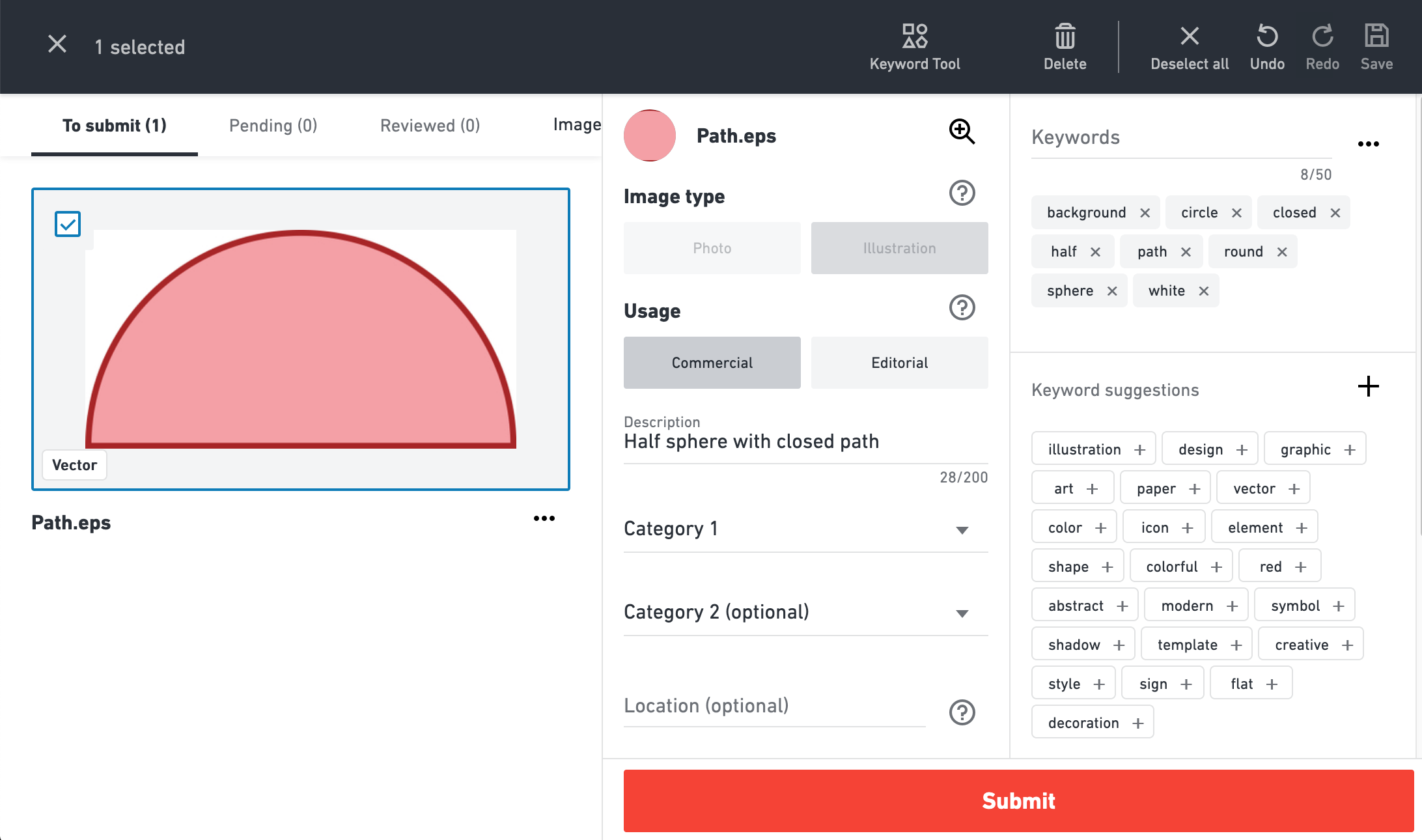 Shutterstock Uploaded Files