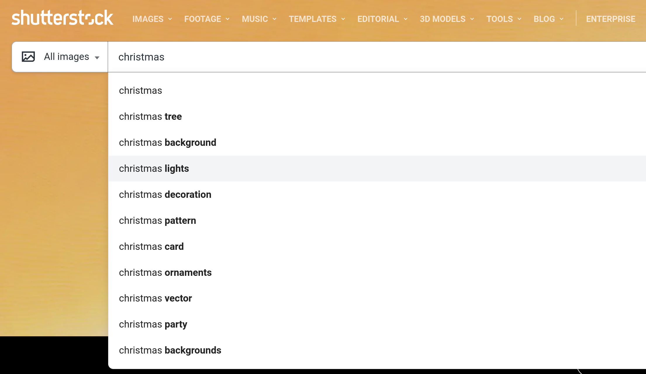 Shutterstock suggestions