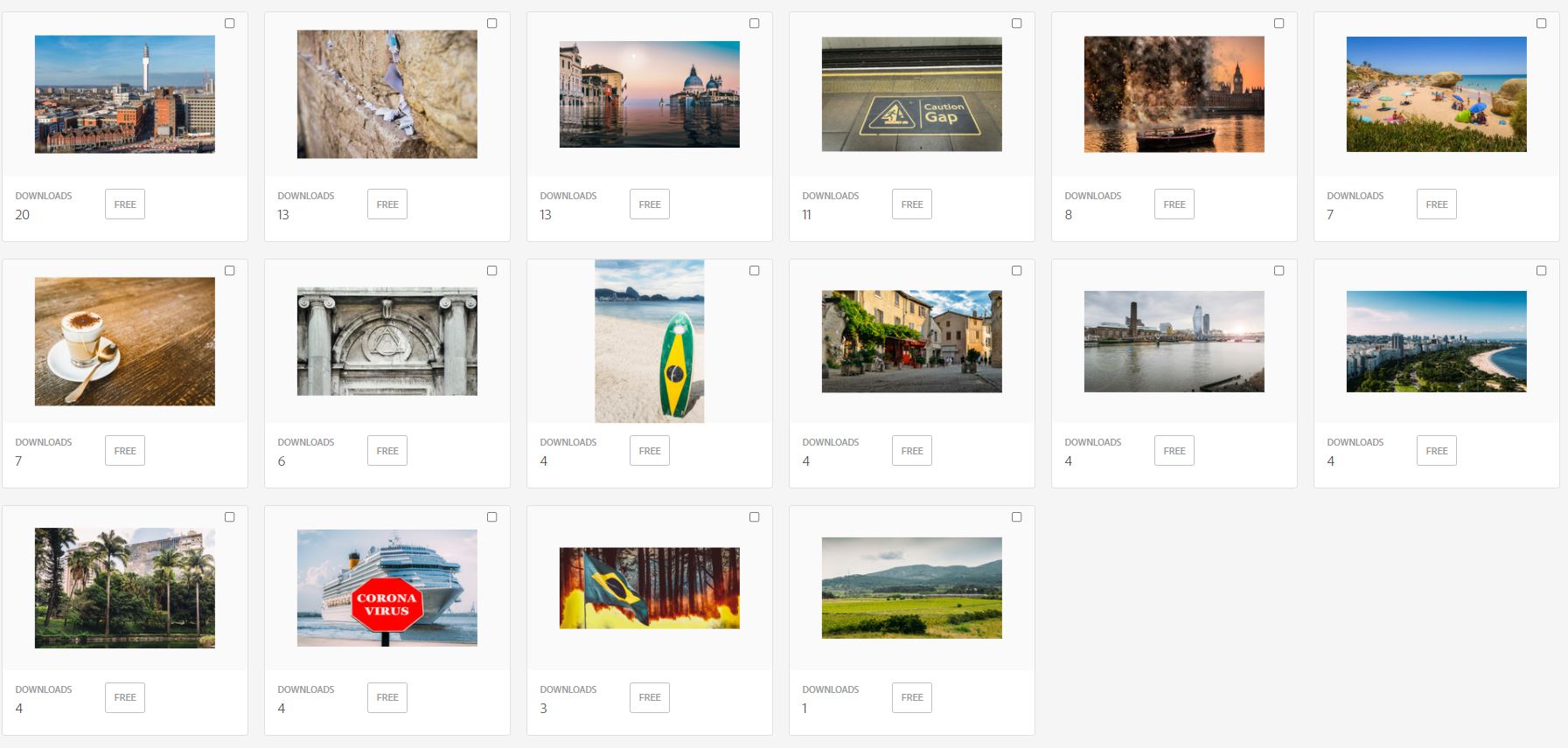 Adobe Stock chosen images