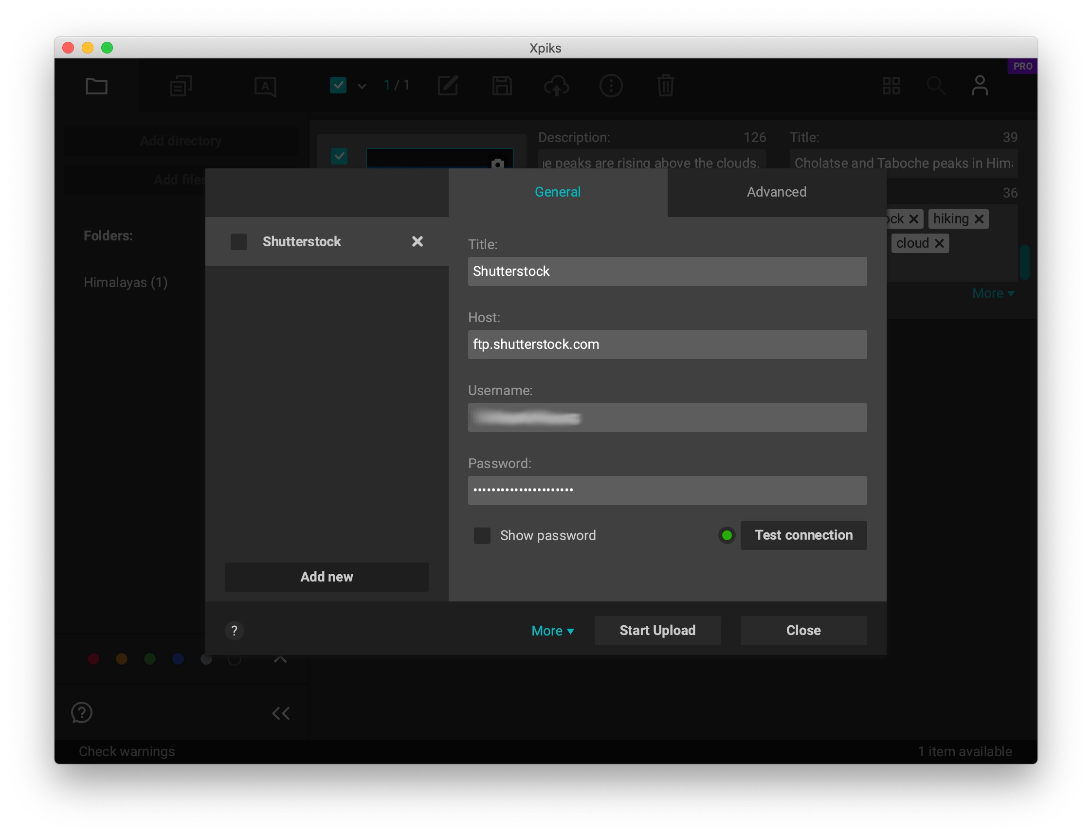 Configure Shutterstock