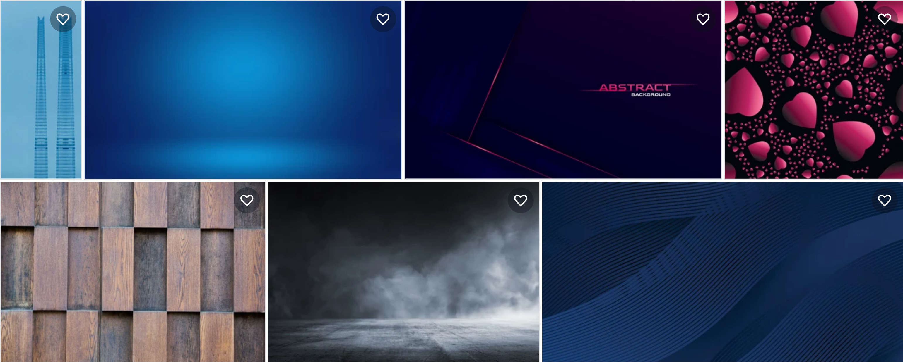 Backgrounds on Shutterstock