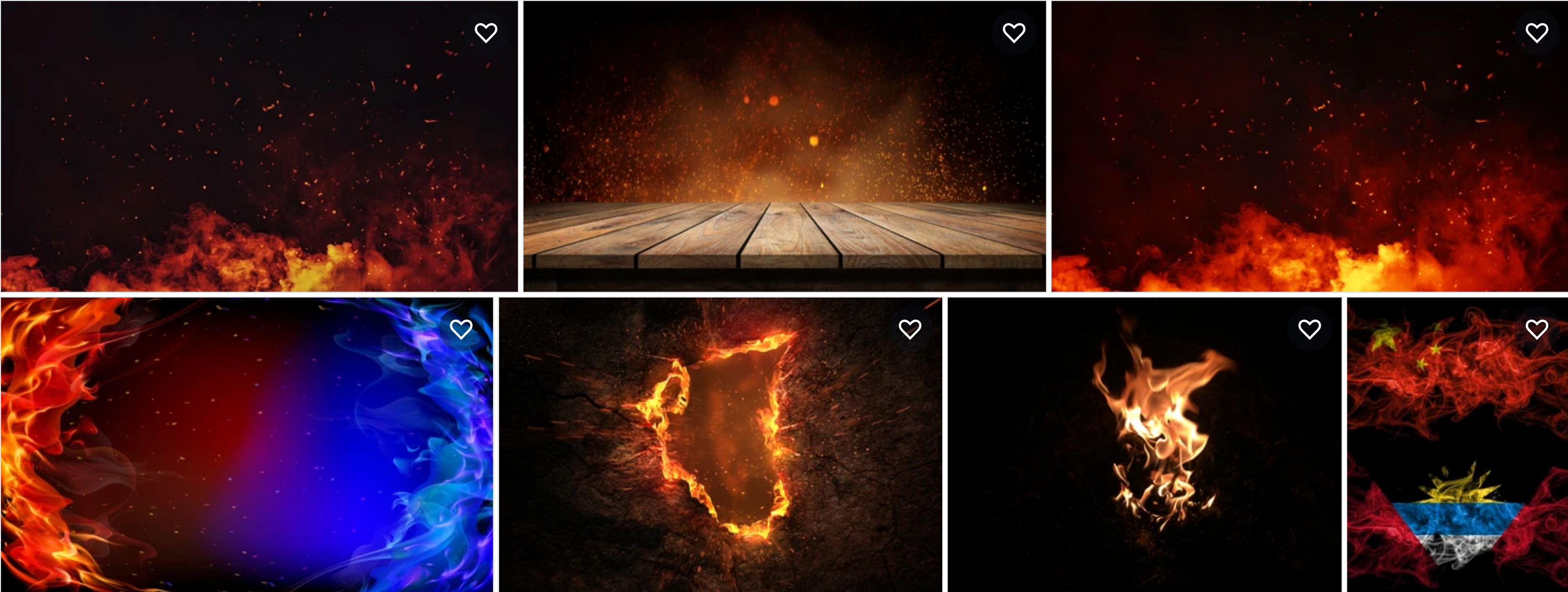 Non-color backgrounds