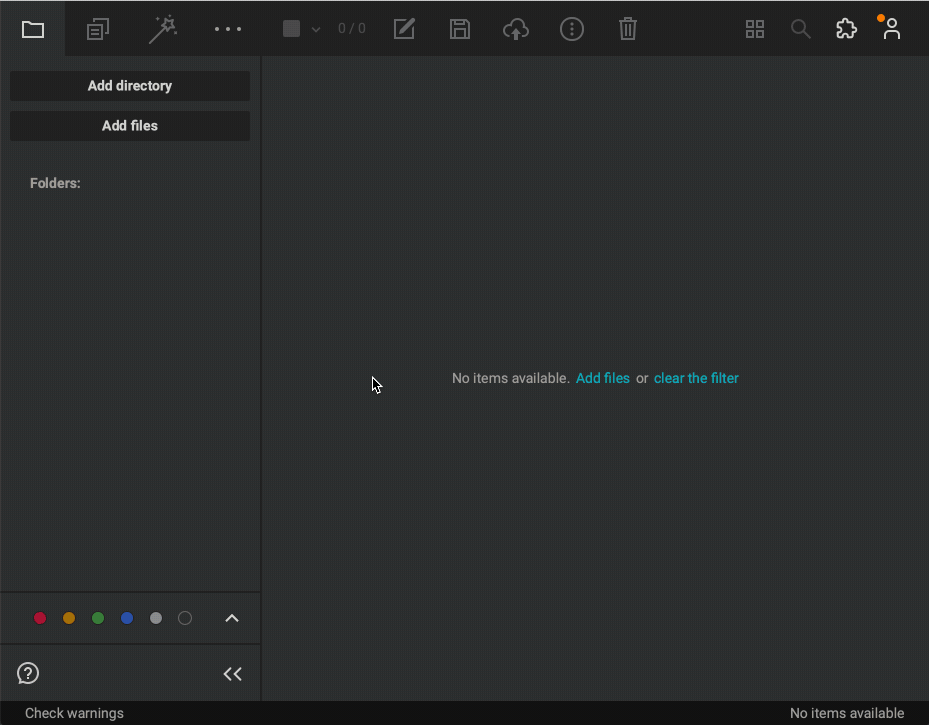 Adding file to Xpiks