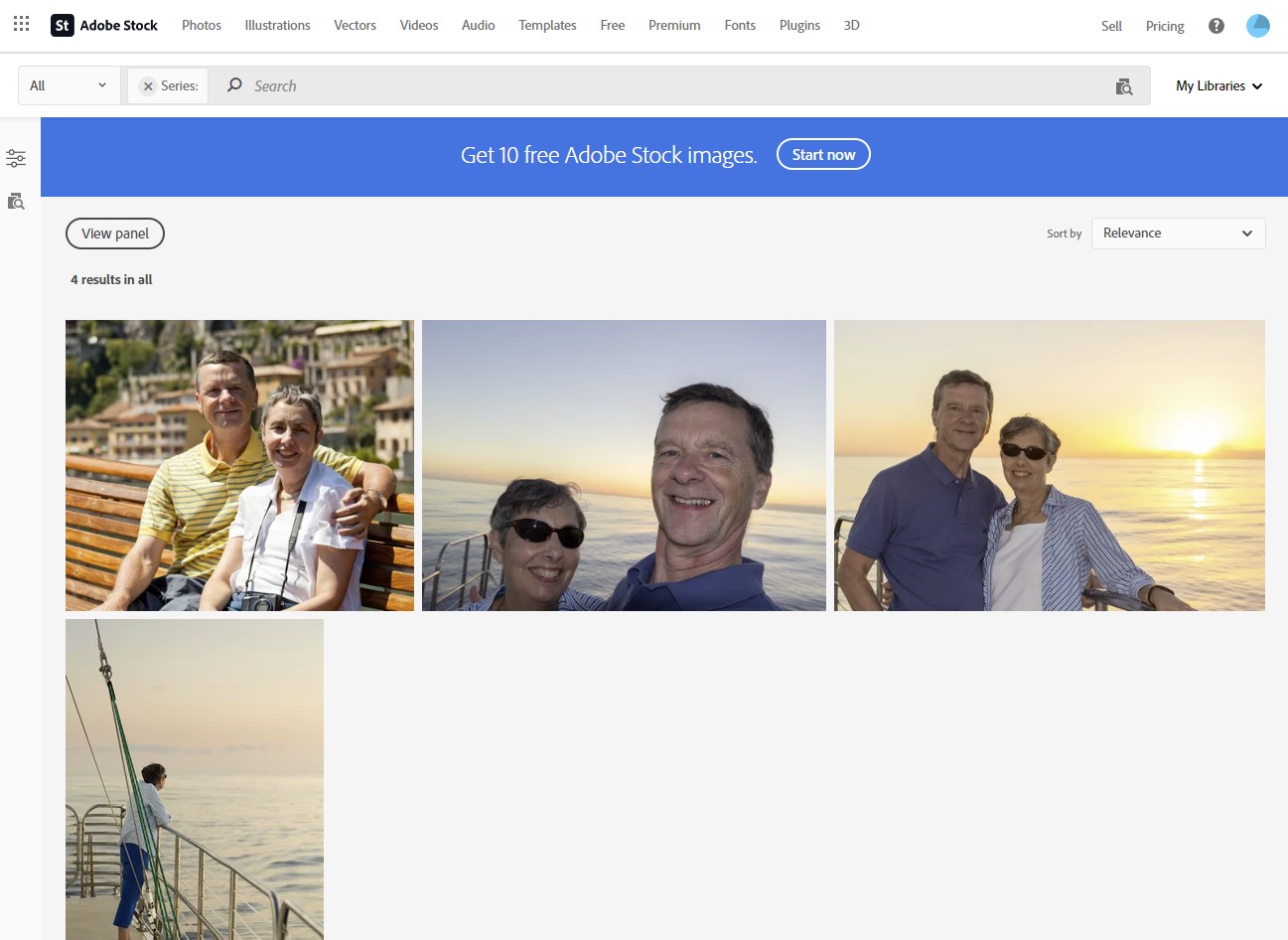 Uploaded file on Adobe Stock