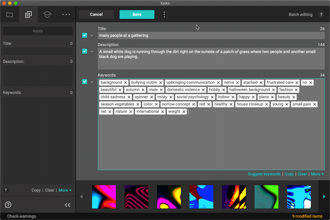 QuickBuffer to single