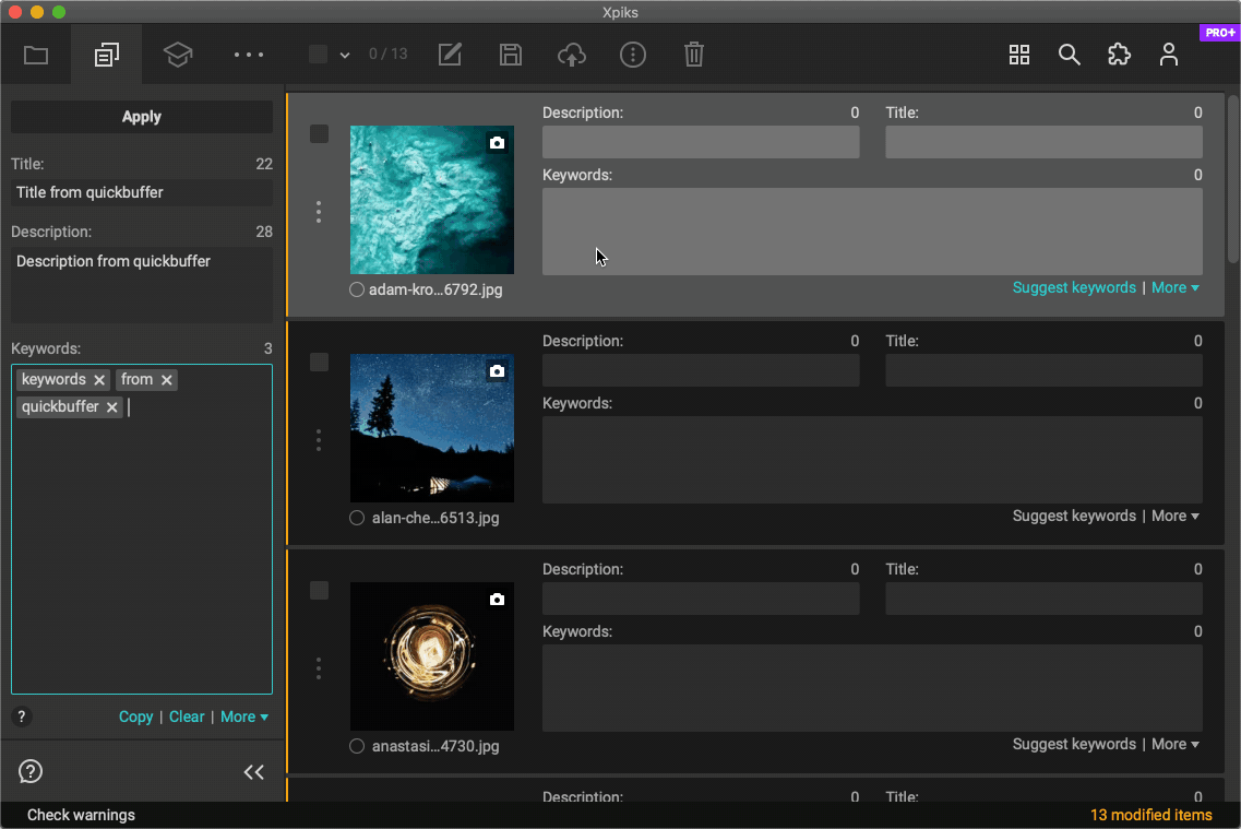 QuickBuffer overview