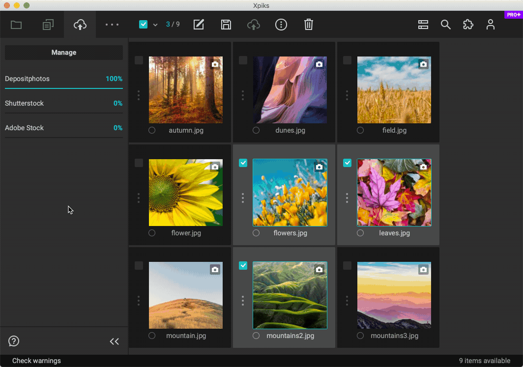 Manage background upload